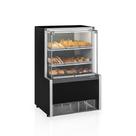 Vitrine Estufa Gelopar Aurora MEQA-075R Preta 75cm - 220V