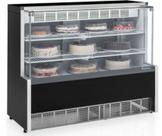 Vitrine Expositora Refrigerada Gelopar Aurora Vidro Reto GPEA