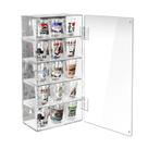 Vitrine Ikee Design em acrílico traseiro espelhado de 5 níveis