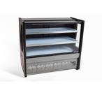 Vitrine Natural Polar 1,25M Preto Platinum PVN