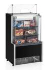 Vitrine Neutra Caixa Aurora 75cm Preta Vidro Reto MPXA-075R BIVOLT - Gelopar