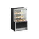 Vitrine Neutra com Prateleras de Vidro MPNA-075R PR 220V Gelopar