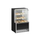 Vitrine Neutra Gelopar Aurora Preta 75cm MPNA-075R