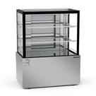 Vitrine Refrigerada 1,00 Metro 2 Prateleiras Titanium Premium Inox VTPRR1000 2P 220V - Refrimate