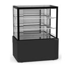 Vitrine Refrigerada 1,00m Titanium Premium 2P VTPRR-1000 Preta Refrimate - Iluminação LED