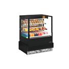 Vitrine Refrigerada Aberta Dupla Função Gelopar Conveniência GGEA-100 Preto - 220V