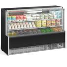 Vitrine Refrigerada Ar Forçado 1,75m Linha Aurora GPFA-175R PR Preta Gelopar
