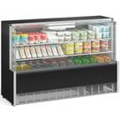 Vitrine Refrigerada Ar Forçado Aurora GPFA175R Preto Gelopar 220V Vitrine Refrigerada Ar Forçado Aurora GPFA175R Preto Gelopar 220V