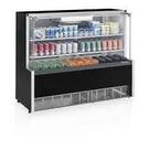 Vitrine refrigerada ar forcado led gpfa-140r/pr - 220v- gelopar