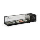 Vitrine Refrigerada De Bancada Sem Bandejas Gvrs150 Gelopar Expositor Preto 220v Vitrine Refrigerada De Bancada Sem Bandejas Gvrs150 Gelopar Expositor Preto 220v