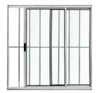 Vitro 2 Folhas 100x120 C/Grade Brilhante Linha Modular