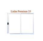 Vitro 2 folhas Sem Grade Linha Branca e Brilhante L25:1.00 X 1.20