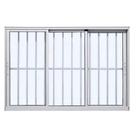 VITRÔ 3 FOLHAS SACADA L-25mm PREMIUM C/ GRADE BRANCO VITRÔ 3 FOLHAS SACADA L-25mm PREMIUM C/ GRADE BRANCO