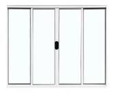 vitro 4 folha 100x150 S/Grade Branco Linha Modular
