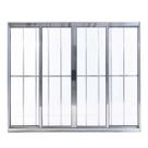 Vitro 4 Folhas C/GRADE 1.20x2.00 Brilhante L.18 Modular