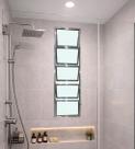 Vitro Basculante 100x40 Alumínio Brilhante Vidro Liso Lumineziri Vitro Basculante 100x40 Alumínio Brilhante Vidro Liso Lumineziri