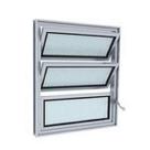 Vitro basculante 100x60 1 secao aluminio brilhante Vitro basculante 100x60 1 secao aluminio brilhante