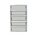 Vitro basculante 100x80 1 secao aluminio brilhante