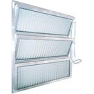 Vitrô Basculante 60x60cm Vidro Canelado - Vb1 - Janellot Vitro Basculante 060x060 Janellot 0088