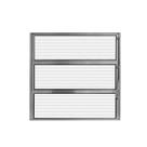 Vitrô Basculante Alumínio 60 X 60cm Brilhante Vidro Horizontal Hale