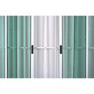 Vitro de Alumínio 4 Folhas 1,00 X 1,50 Com Grade Cor Branco Linha All Modular