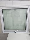 Vitrô Maxim Ar 60x60cm Alumínio Branco Vidro Verde Linha 25 Premium