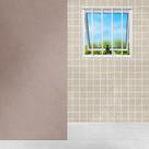 Vitro Maxim Ar de Alumínio 80 x 80 Linha Veneza Mini-Boreal com Grade Branco Esquadrias Bergamo