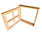 Vitrô Maxim Ar Madeira Maciça 60x60cm Banheiro Completa Guarnição