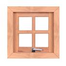 Vitrô Maxim Ar Quadriculado 60CMX60CMX12CM VE901 Esel Marrom