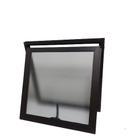 Vitro para Banheiro Alum. Bronze 60x60 c/Vidro
