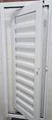 Vitrô Pivotante Capelinha Em Alumínio Branco A 100 x L 40 Com Veneziana Linha 25 Premium