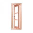 Vitrô Pivotante Quadriculado 100cmx30cmx12cm Ve961 Esel