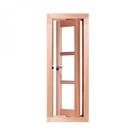 Vitrô Pivotante Quadriculado 120cmx30cmx12cm Ve961 Esel