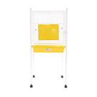 Viveiro Monaco Mini Malha Fina para Pássaros Amarelo