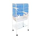 Viveiro Monaco Tubular para Chinchila Branco