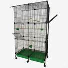 Viveiro Multi-Pássaros Bragança Grand Space Calopsitas Aves Cor:Verde