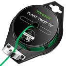 VIVOSUN Plant Twist Ties 100 m de cor verde revestida de PE com cortador