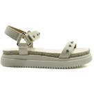 Vizzano sandalia flatform papete strass feminino