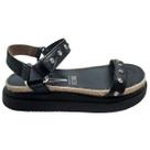 Vizzano sandalia flatform papete strass feminino