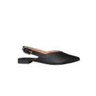 Vizzano Sapatilha Slingback Bico Fino Feminina Ref. 1206.1016 - Vizzano Sapatilha Slingback Bico Fino Feminina Ref. 1206.1016 -