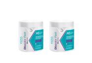 Vloss Kit 2x Pó Descolorante Fast Nano Branco 500g 2x1