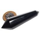 Voguel Biterminado Obsidiana 12 Faces 70 a 80mm Tipo A