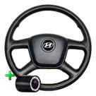 Volante 40CM Preto Com o Cubo Para Todos HR Volante 40CM Preto Com o Cubo Para Todos HR