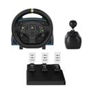 Volante de Corrida DOYO 1080 com Câmbio H e 3 Pedais para PC