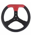 Volante De Kart 350 mm Silver Vermelho Universal Birel Mega Mini Outros Volante De Kart 350 mm Silver Vermelho Universal Birel Mega Mini Outros