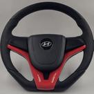 Volante Direção Esportivo Van Furgão Hr Hyundai Camaro Vermelho