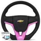 Volante Esportivo Corsa Joy Max Premium Meriva Zafira Montana Sem Air-Bag Camaro Cubo E Tampa Gm