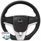 Volante Esportivo F100 F1000 F4000 F75 Camaro Ford Tampa Acionador De Buzina + Cubo