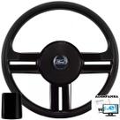 Volante Esportivo F100 F1000 F4000 F75 F250 Rallye Super Surf Ford Tampa Acionador De Buzina + Cubo