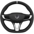Volante Esportivo Fiat Uno 1995 até 2000 Logo Preto + Cubo